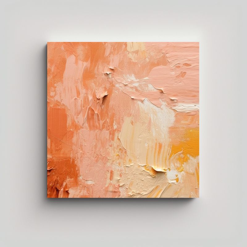 GENERICO - Pinturas Decorativas En Lienzo Conceptual Vida 60x60 Cm