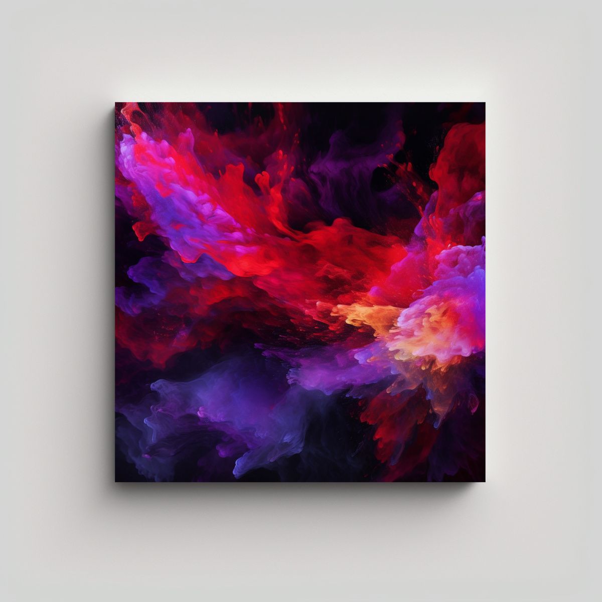 GENERICO - Pinturas De Decoración De Pared En Negro Para 50x50 Cm