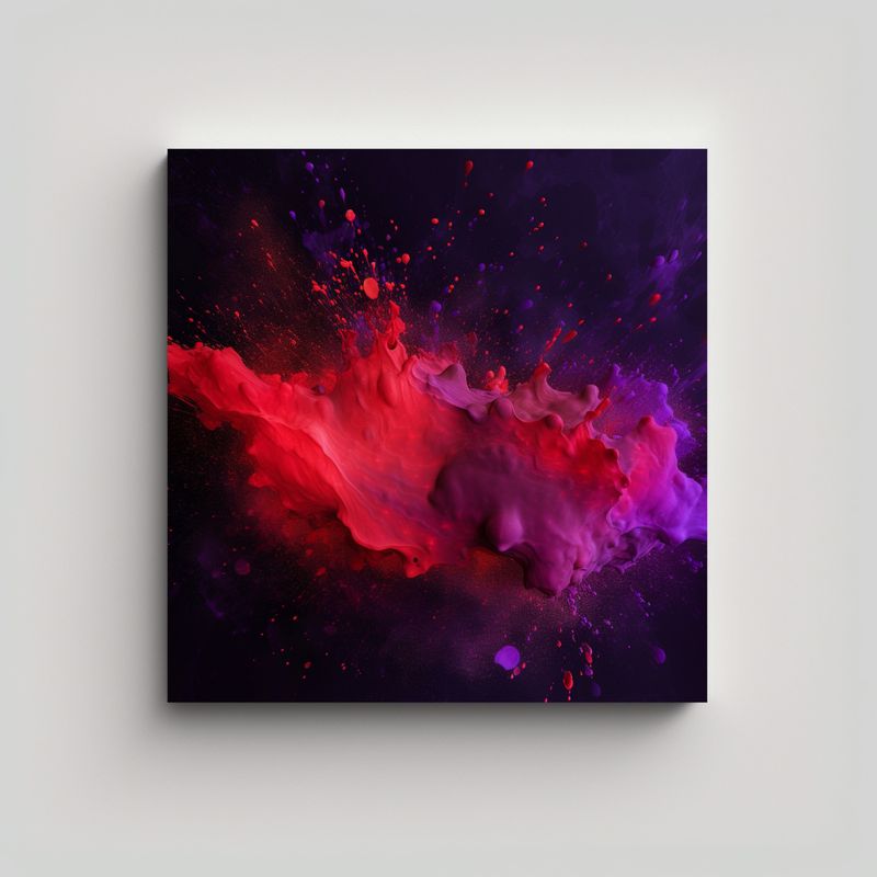 GENERICO - Pinturas Decorativas Para Presentaciones En 90x90 Cm