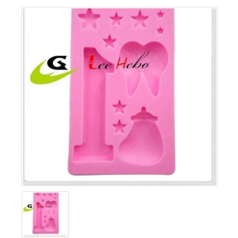 GENERICO - Molde Para Fondant Silicona Forma 1