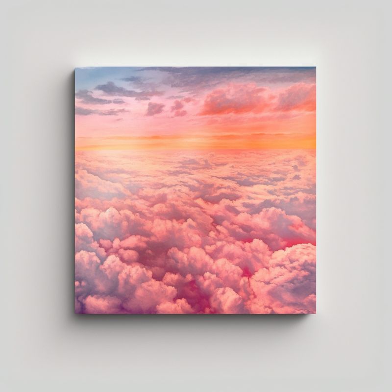 GENERICO - Pinturas Decorativas: Vista Impactante Del 90x90 Cm