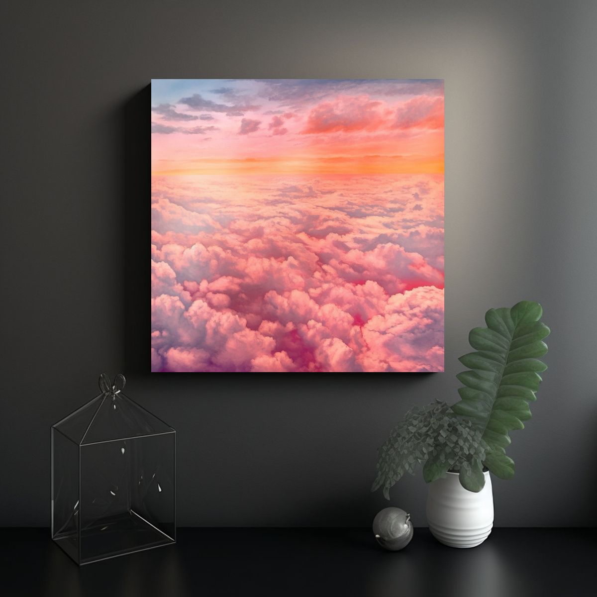 GENERICO - Pinturas Decorativas: Vista Impactante Del 80x80 Cm