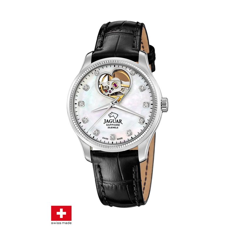 JAGUAR - Reloj J994/A Jaguar Swiss Blanco Mujer Automático