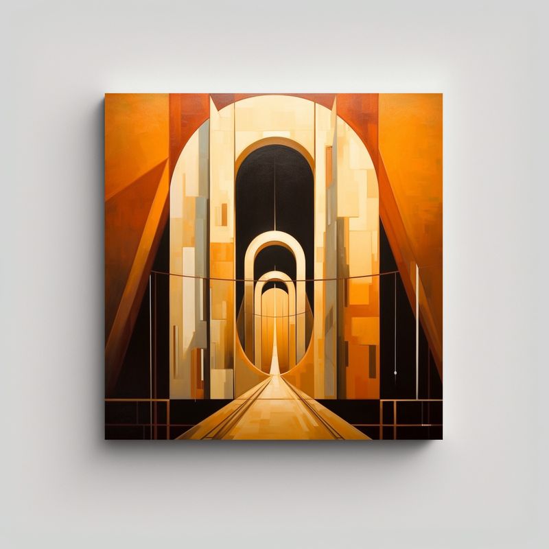 GENERICO - Pinturas Decorativas De Alta Calidad De Un Lienzo 70x70 Cm