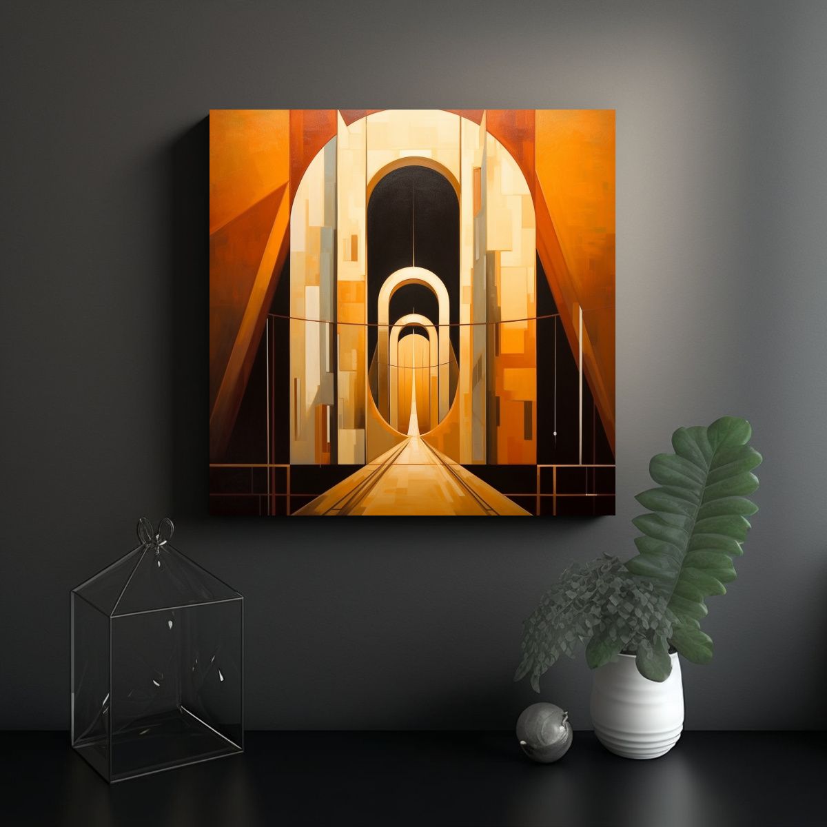 GENERICO - Pinturas Decorativas De Alta Calidad De Un Lienzo 50x50 Cm