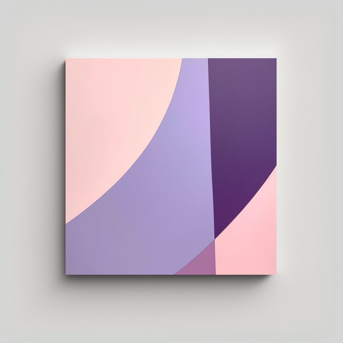 GENERICO - Obra De Arte Minimalista En Acrílico Sobre 70x70 Cm