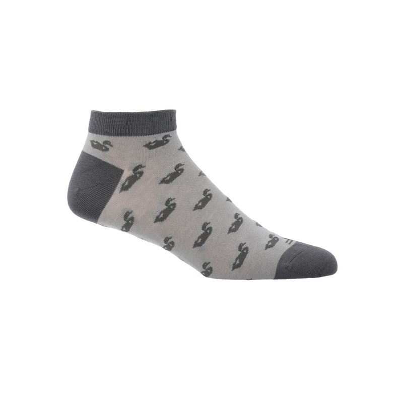 ROCKFORD - Calcetín Bambú Hombre Ped Ducks Gris ROCKFORD