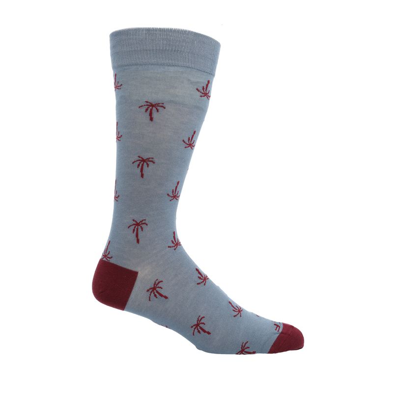 ROCKFORD - Calcetin Azul Palm Hombre ROCKFORD