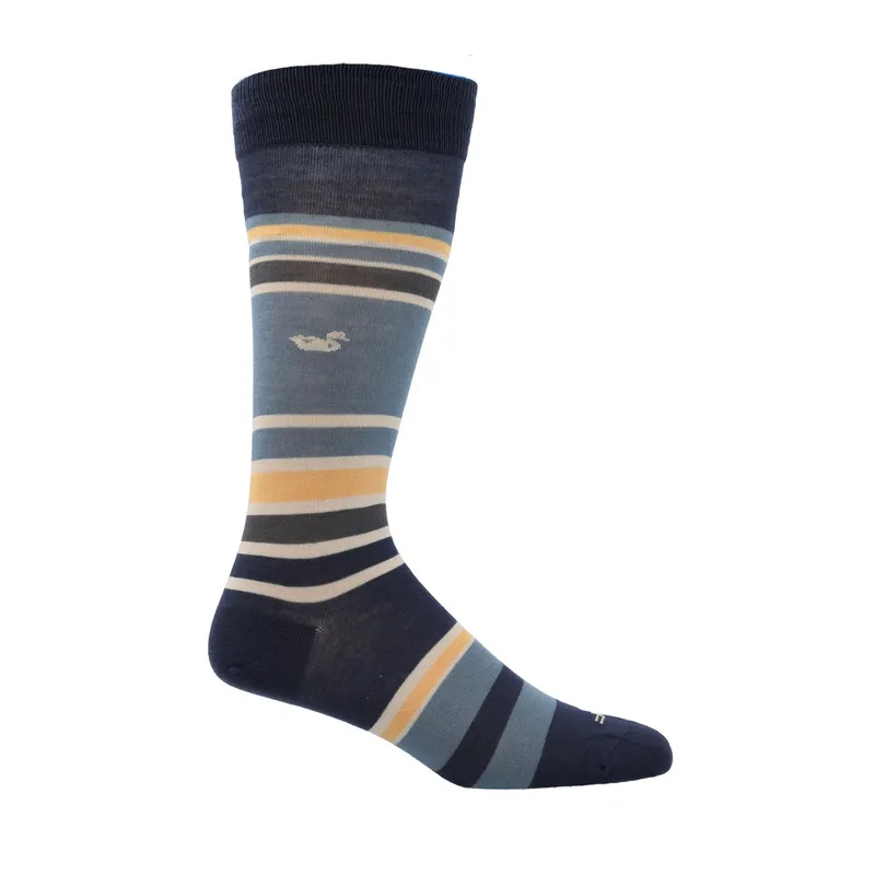 ROCKFORD - Calcetin Azul Lg Stripes Hombre ROCKFORD