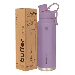 GENERICO - Vaso térmico mug 1200 lt acero inoxidable color blanco
