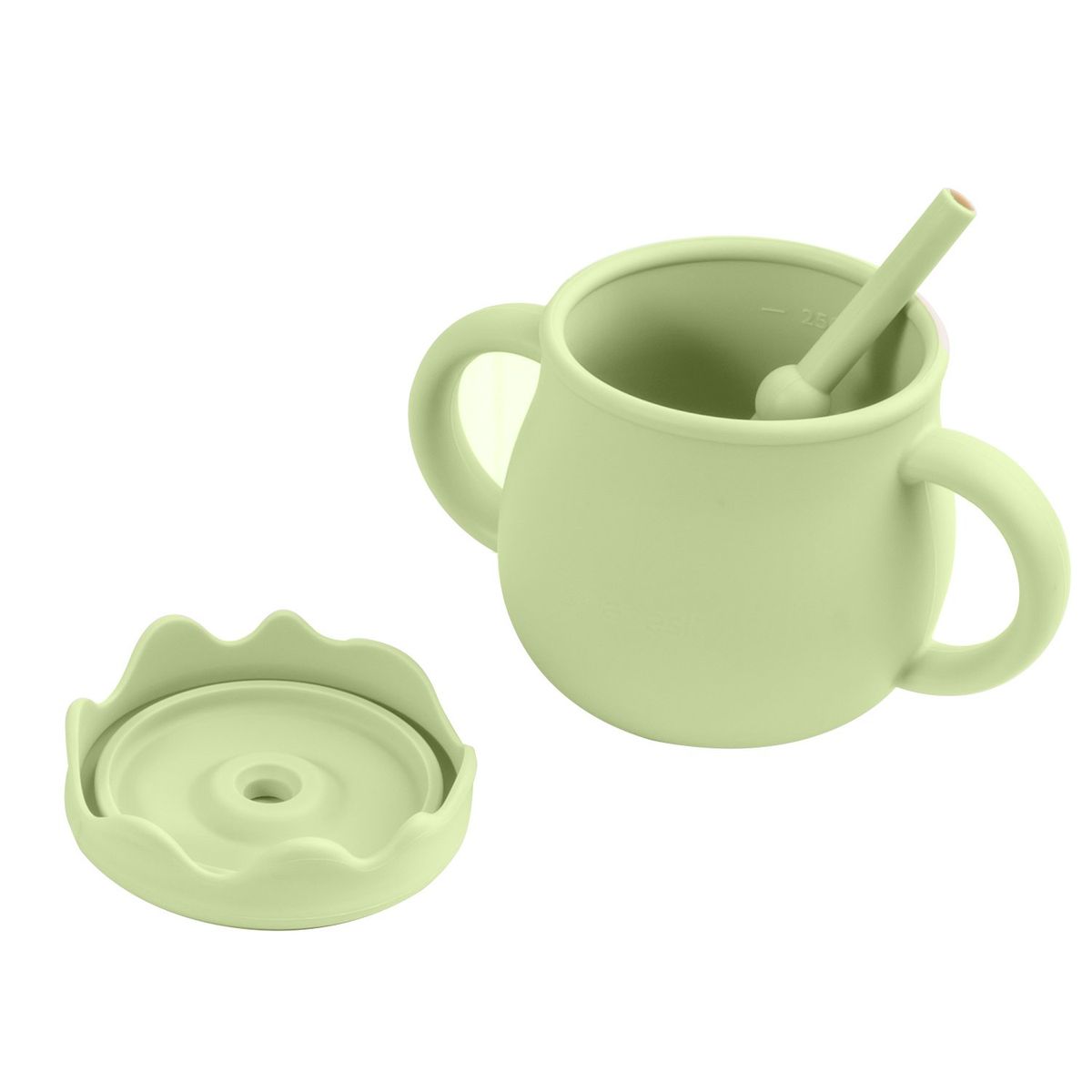 BEBESIT - Set Alimentación October Silicona Verde