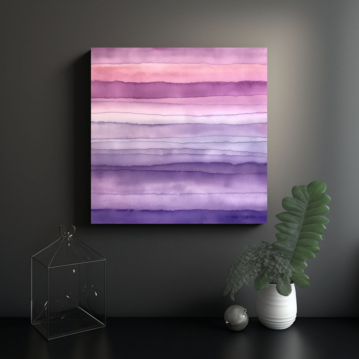 GENERICO - Lienzo Fotografía Alta Resolución: Moderno 80x80 Cm