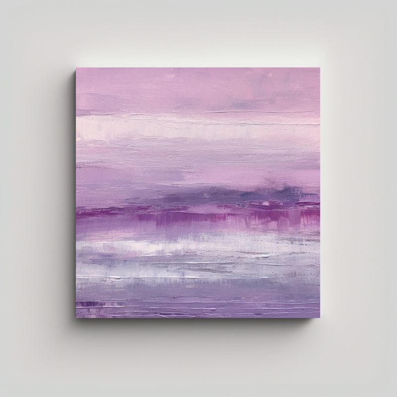 GENERICO - Cuadro Moderno Expresando La Vitalidad En Arte 60x60 Cm