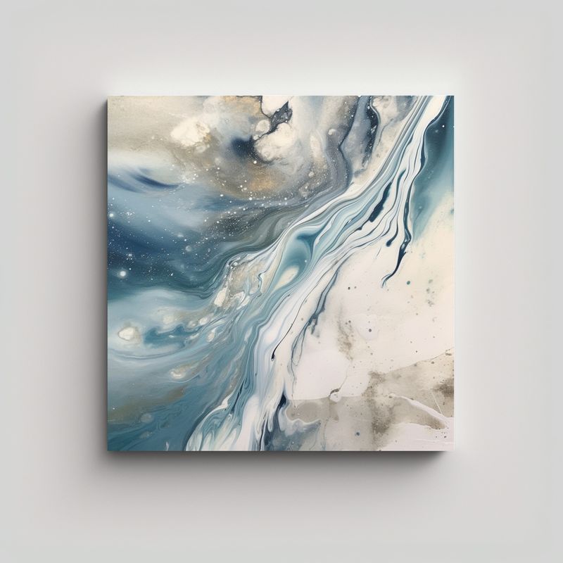 GENERICO - Cuadro Expresión Mágico: Arte Moderno 90x90 Cm