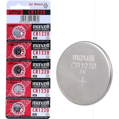 MAXELL - Blister 5 Pilas Litio 3V Cr1220