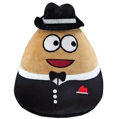 GENERICO - Peluche Pou Traje Mascota Virtual
