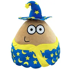 GENERICO - Peluche Pou Traje Mago Mascota Virtual