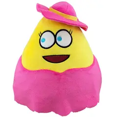 GENERICO - Peluche Pou Traje Rosa Mascota Virtual