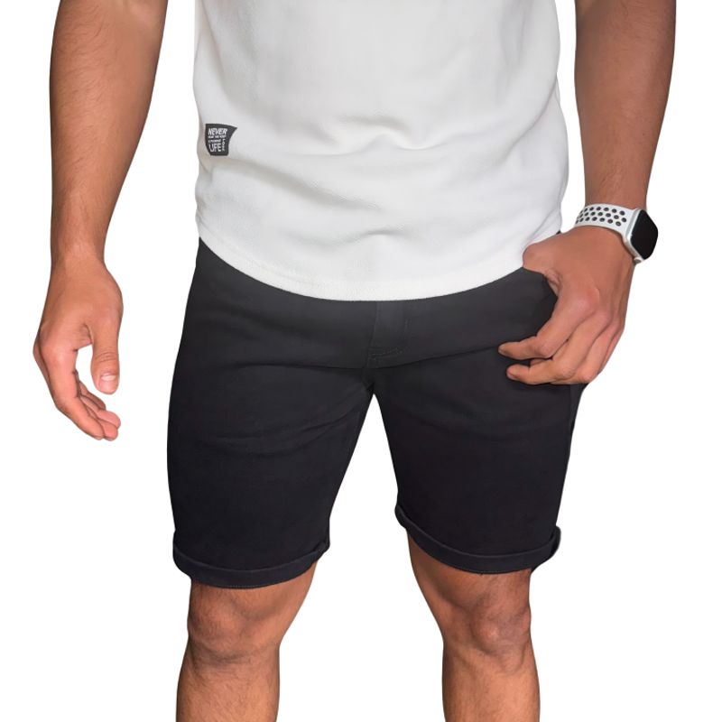 D'JOE - Short Jeans Clasic Man Hombre