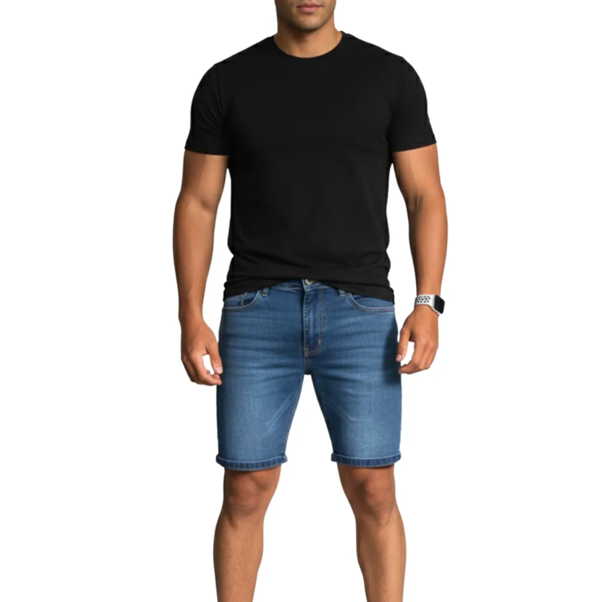 D'JOE - Short Jeans Clasic Man Hombre