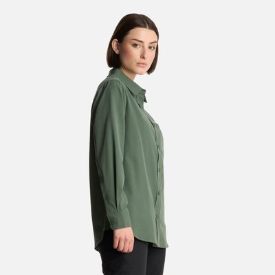 Imagen 2 del producto Camisa Mujer Murallon Q-Dry Shirt Jade Oscuro