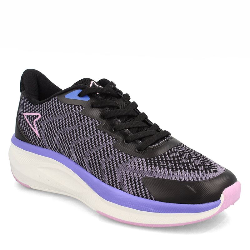 POWER - Zapatilla Mujer Power Stride Negro-Lila
