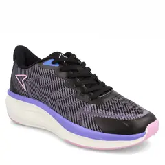 POWER - Zapatilla Mujer Stride Negro-Lila