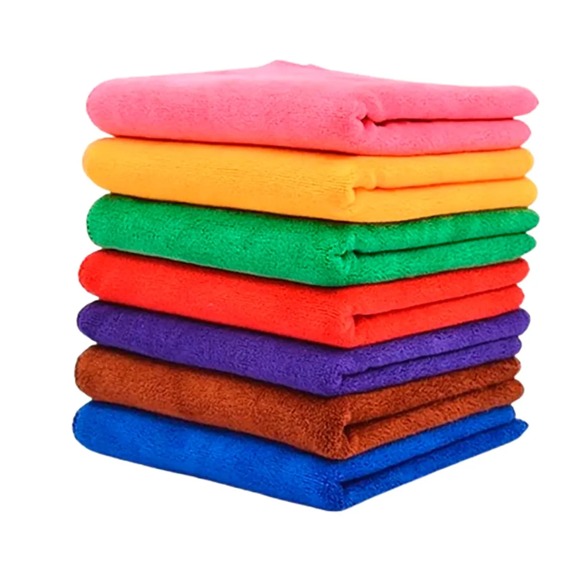 BELKRA - Paño Toalla Microfibra Multiuso Pack X 12 Secado Auto Casa