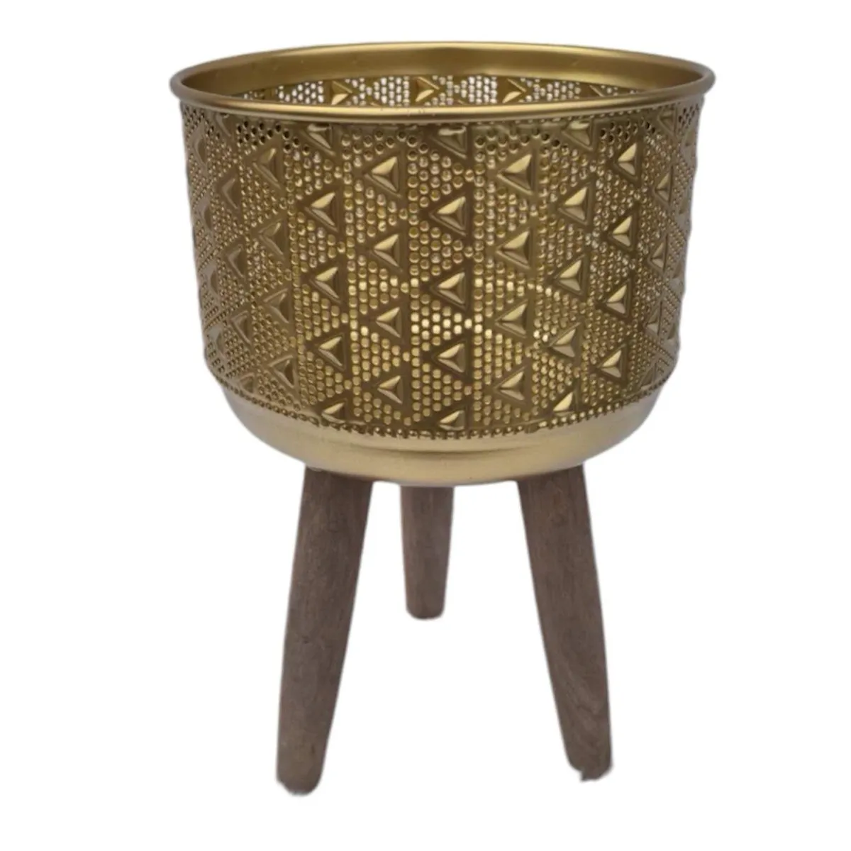 GENERICO - Porta Macetero Pedestal Maceta Plantas 17x28cm