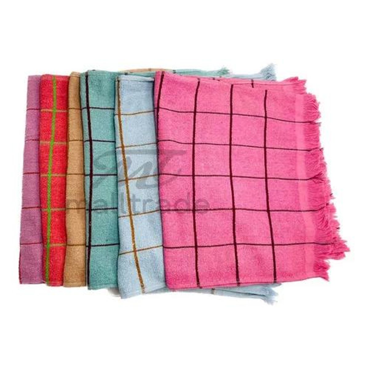 GENERICO - 13 paños de cocina extra gruesos algodón