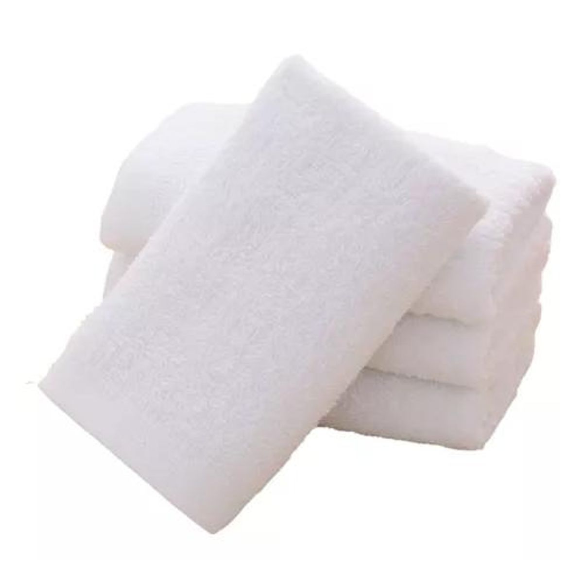 GENERICO - Pack de 6 toallas de mano 100% algodón 30x50 cm