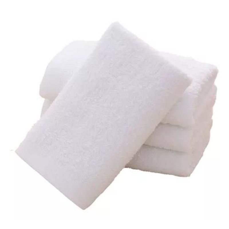 GENERICO - Pack de 6 toallas de mano 100% algodón 30x50 cm