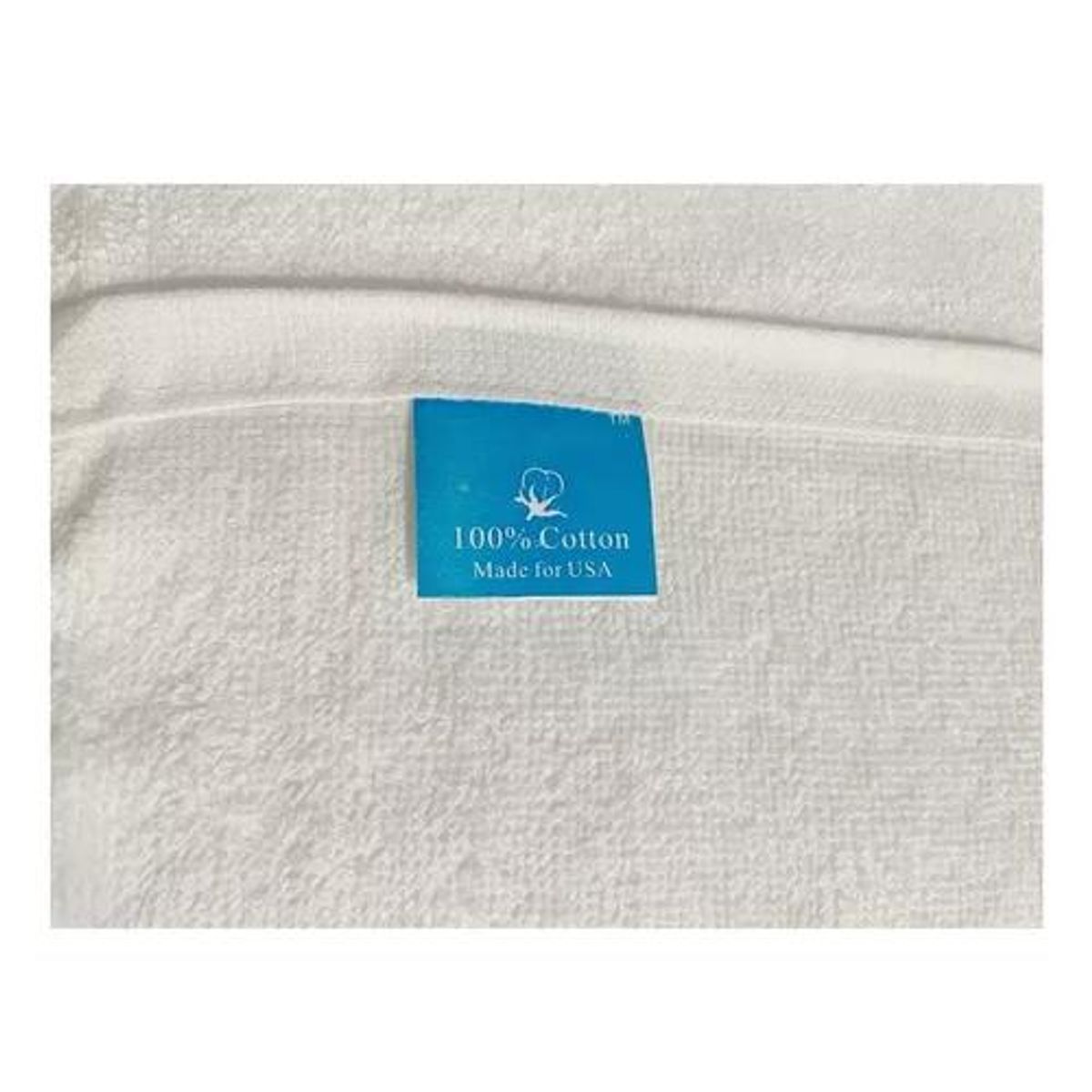 GENERICO - Pack de 6 toallas de mano 100% algodón 30x50 cm