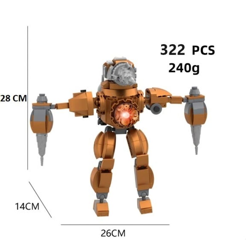 GENERICO - Titan Taladro Bloques De Construcción Gigante