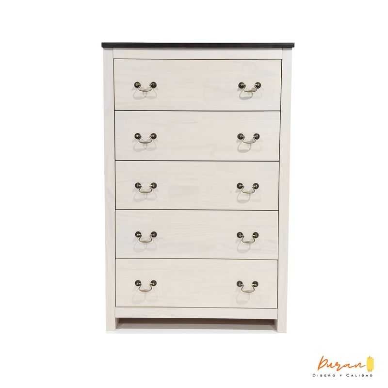 MUEBLES DURAN - Cajonera Julieta 5 Cajones.