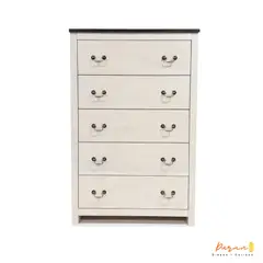 MUEBLES DURAN - Cajonera Julieta 5 Cajones.