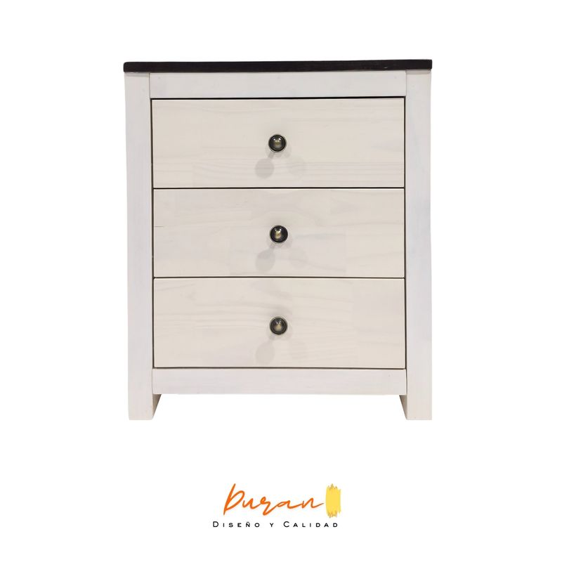 MUEBLES DURAN - Velador Julieta Vicolor