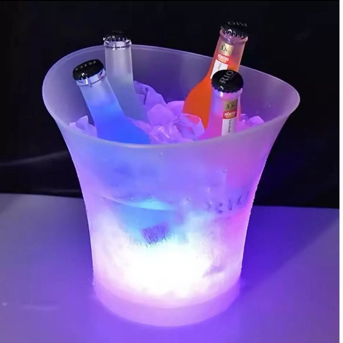 GENERICO - Hielera Parlante Cubeta Hielo Led Bluetooth Grande Musical