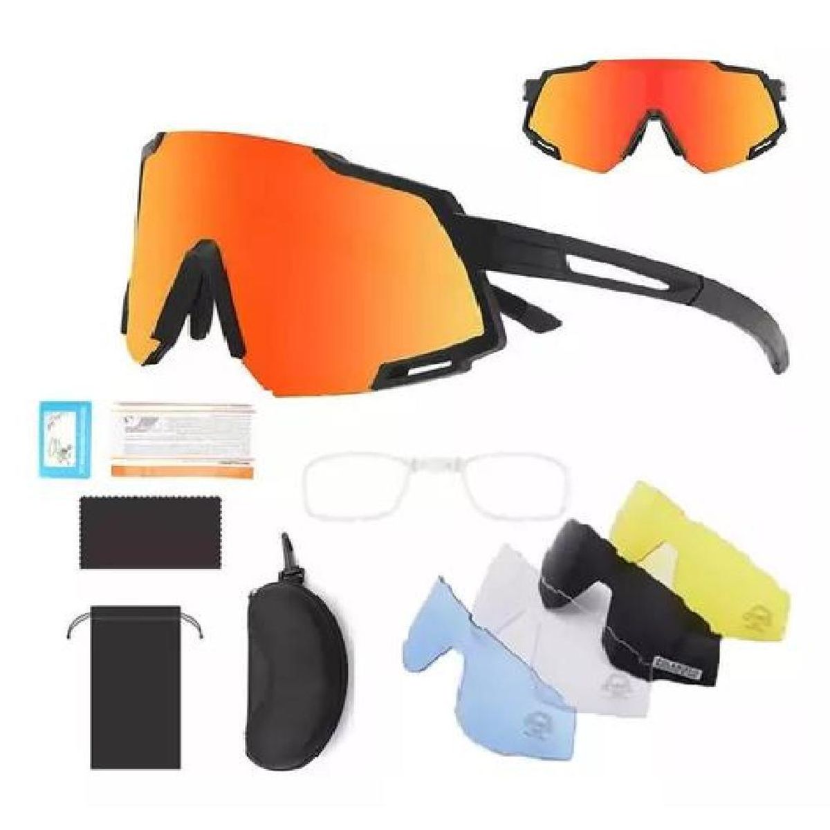 GENERICO - Gafas  Lentes Polarizados Deportivos Con Cristales