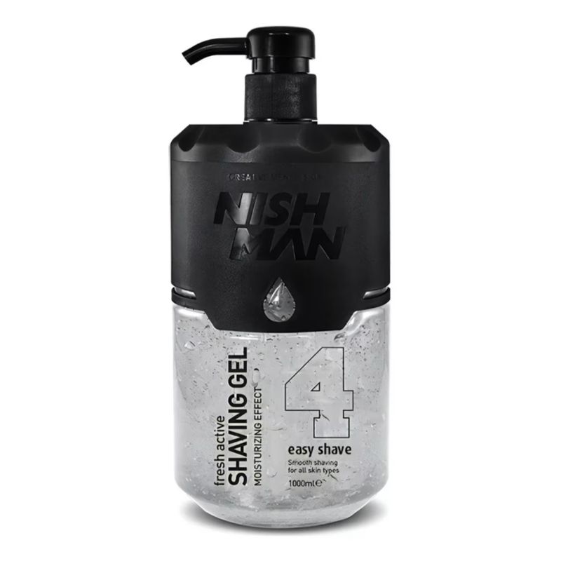 NISHMAN - Shaving Gel NishMan Easy Shave 4 Silver Gel de afeitar
