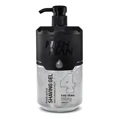 NISHMAN - Shaving Gel Easy Shave 4 Silver Gel de afeitar