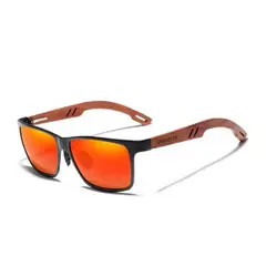 GENERICO - Gafas Lentes Polarizados Kingseven Anteojos B5507 Black Red