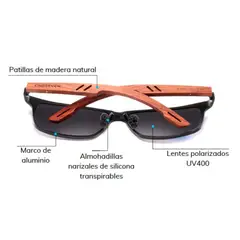 GENERICO - Gafas Lentes Polarizados Kingseven Anteojos B5507 Gun Gray