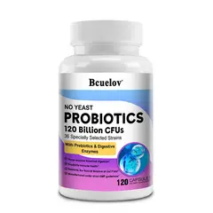 GENERICO - Bcuelov Probiotix Probioticos High Potency 120b Cfu 120 Caps