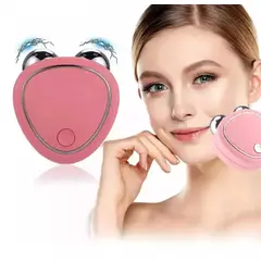 KUANGYE - Máquina De Estiramiento Facial Con Microcorriente Usb rosa