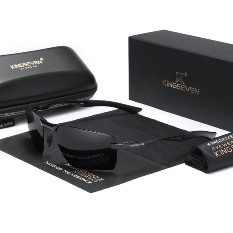 GENERICO - Gafas  Lentes Polarizados Kingseven Anteojos N7241 Black