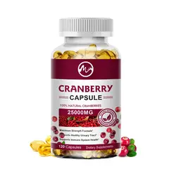 GENERICO - Cranberry Arandano Rojo 25000mg Para Infecciones Urinarias