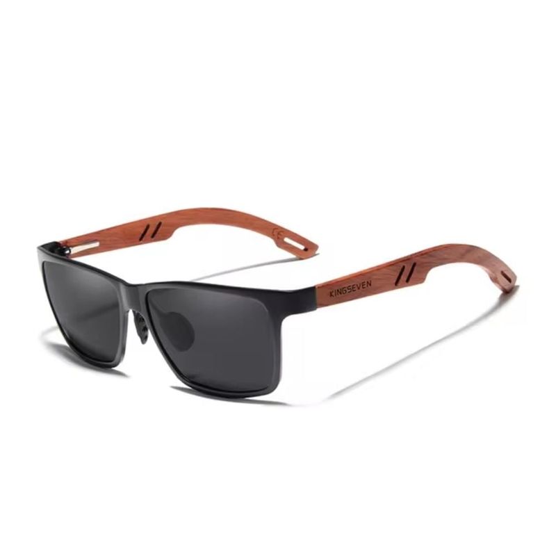 GENERICO - Gafas Lentes Polarizados Kingseven Anteojos B5507 Black Gray