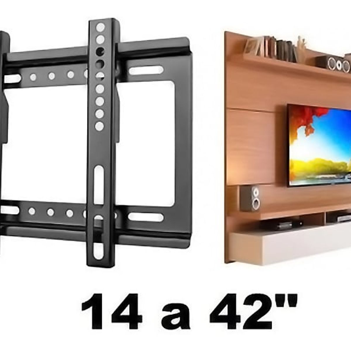 GENERICO - Soporte de TV 14 a 42 hasta 40kg