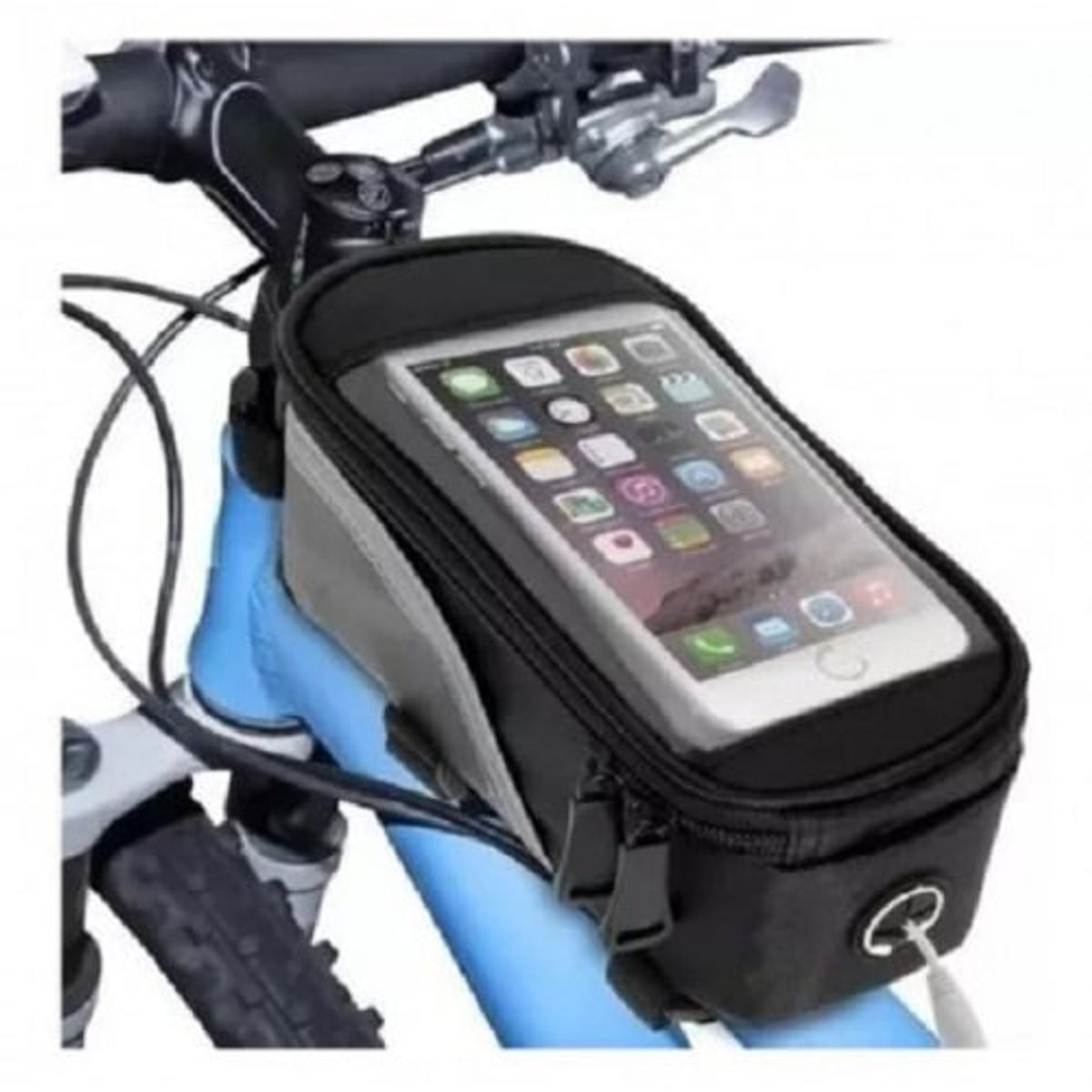 GENERICO - Bolso Manubrio De Bicicleta Porta Smartphone Touch